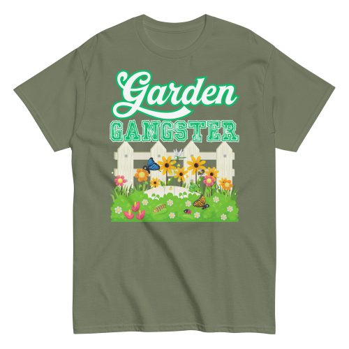 Garden Gangster T-Shirt Gift For Gardeners