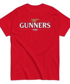 Arsenal T Shirt Gunners Red