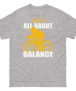 Life Is All About Balance Cyclist T Shirt