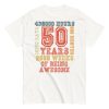 50th Birthday t shirts 50 Years Of Being Awesome T-shirt