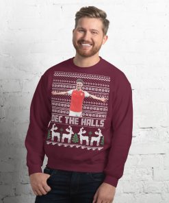 Declan Rice Christmas Jumper Dec The Halls Arsenal