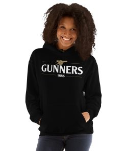 Arsenal Hoodie Gunners Black