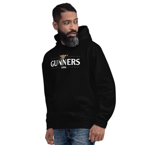Arsenal Hoodie Gunners Black