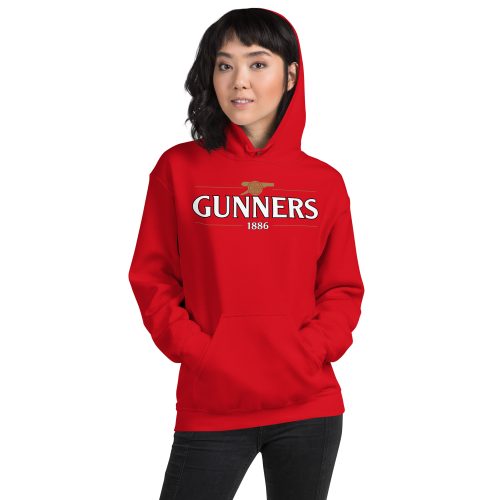 Arsenal Hoodie Gunners Red 
