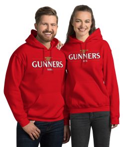 Arsenal Hoodie Gunners Red