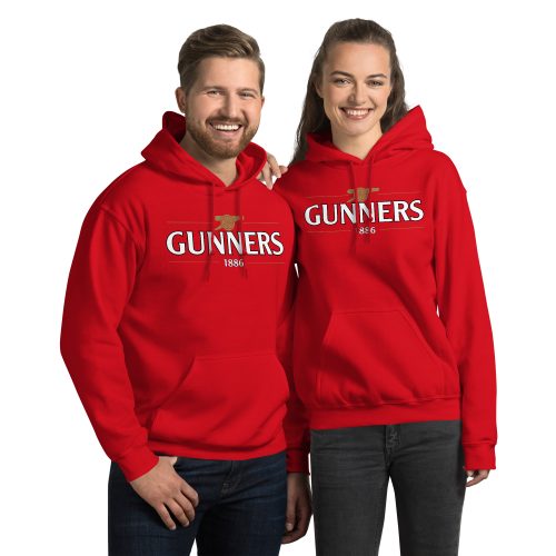 Arsenal Hoodie Gunners Red 