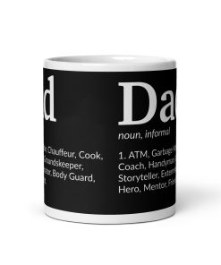 Dad Mug – Dad Description Mug