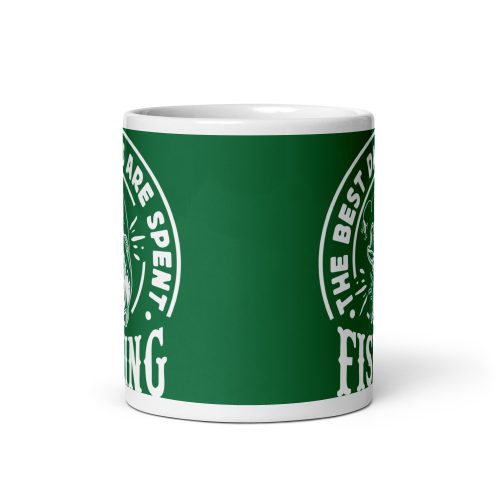 The Best Days Are Spent Fishing Mug