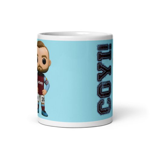 West Ham United Funko Pop-style gift mug