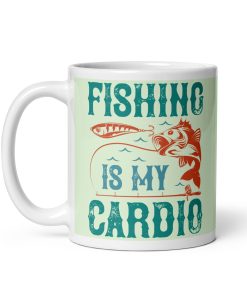Fishing Is My Cardio – Gift Mug For Anglers