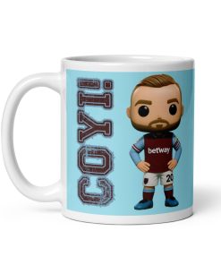 West Ham United Funko Pop-style gift mug