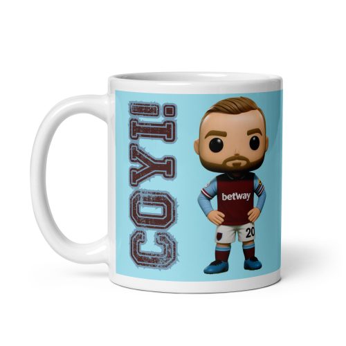 West Ham United Funko Pop-style gift mug