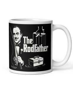 The Rodfather Fishing Mug For Godfather Dads Gift
