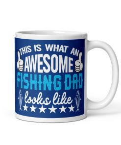 Awesome Fishing Dad Mug Gift for Dads Who Fish