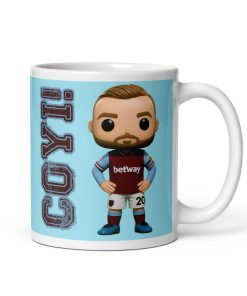 West Ham United Funko Pop-style gift mug