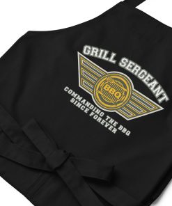 Grill Sergeant BBQ Apron Funny BBQ Gift Aprons For Him