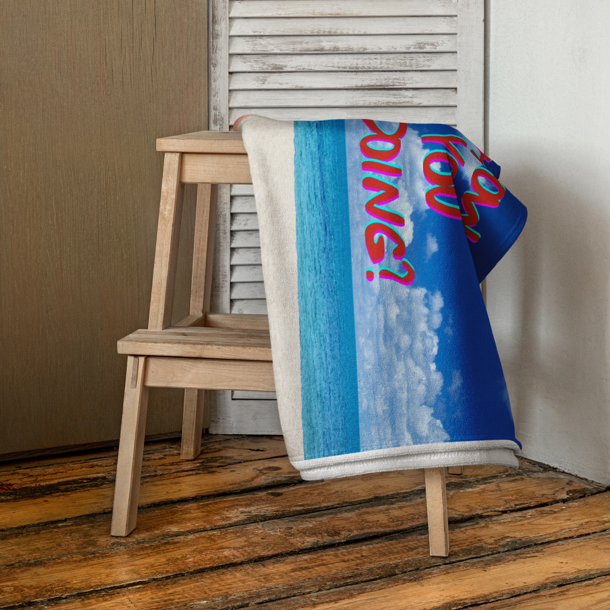 How You Doing? Funny Beach Towels