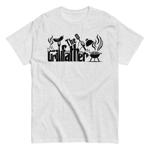 The Grillfather BBQ T shirt Gift For Dad Barbecue T-shirt