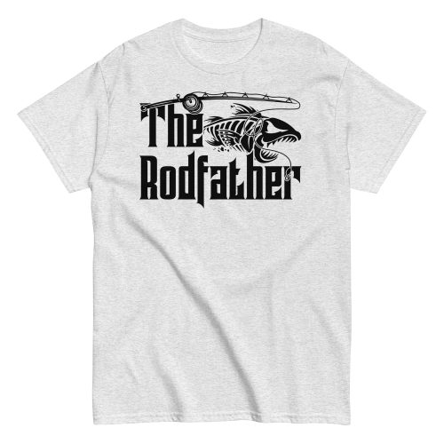 The Rodfather T Shirt Gift For Fishing Dads