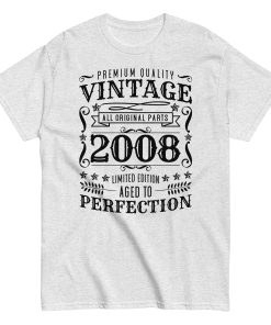 2008 Vintage Birthday T-shirt