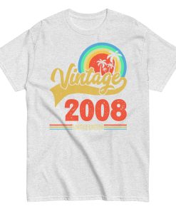 Vintage 2008 T-shirt Limited Edition 2008 Birthday T Shirt
