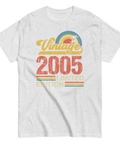 Vintage 2005 Limited Edition Birthday Gift T-shirts