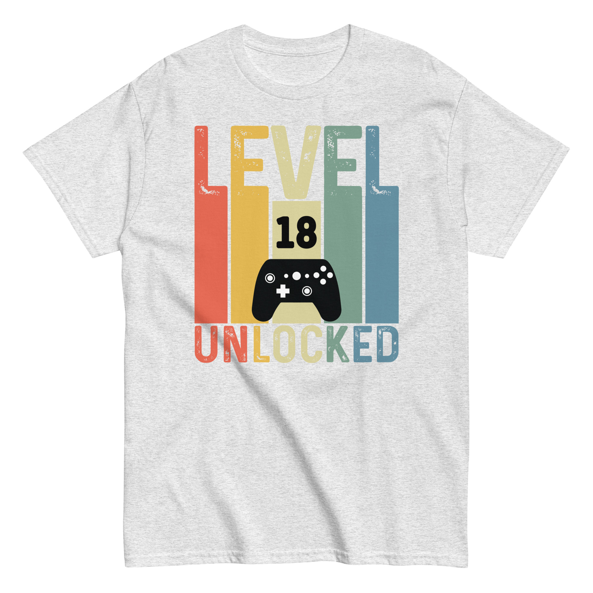 Level 18 Unlocked – 18th Birthday T-shirts for Gamers