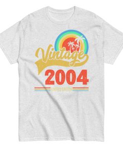 Vintage 2004 Limited Edition Birthday T-shirts