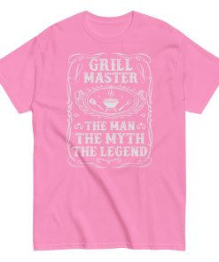 Grillmaster The Man The Myth The Legend Funny BBQ T-shirt