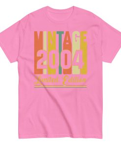 Vintage 2004 Limited Edition T-shirt Birthday T Shirts