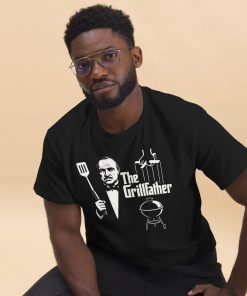 The Grillfather BBQ T-shirt For Dad Funny BBQ T shirts
