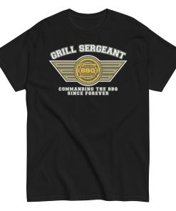 Grill Sergeant BBQ T Shirt Funny