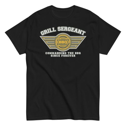 Grill Sergeant BBQ T Shirt Funny