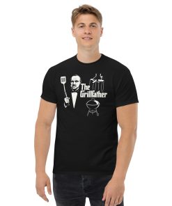 The Grillfather BBQ T-shirt For Dad Funny BBQ T shirts