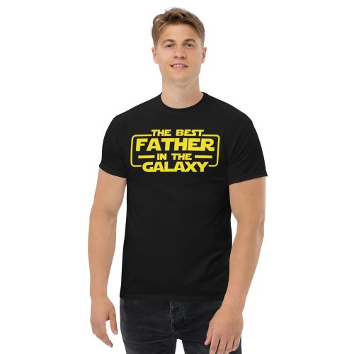 The Best Father In The Galaxy T-shirt For Dads
