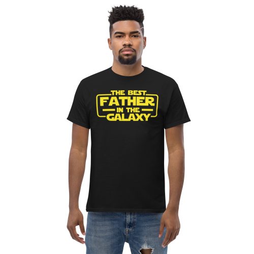 The Best Father In The Galaxy T-shirt For Dads