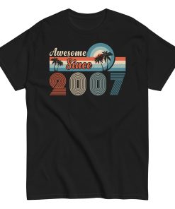 Awesome Since 2007 Birthday T-shirt Gift Idea