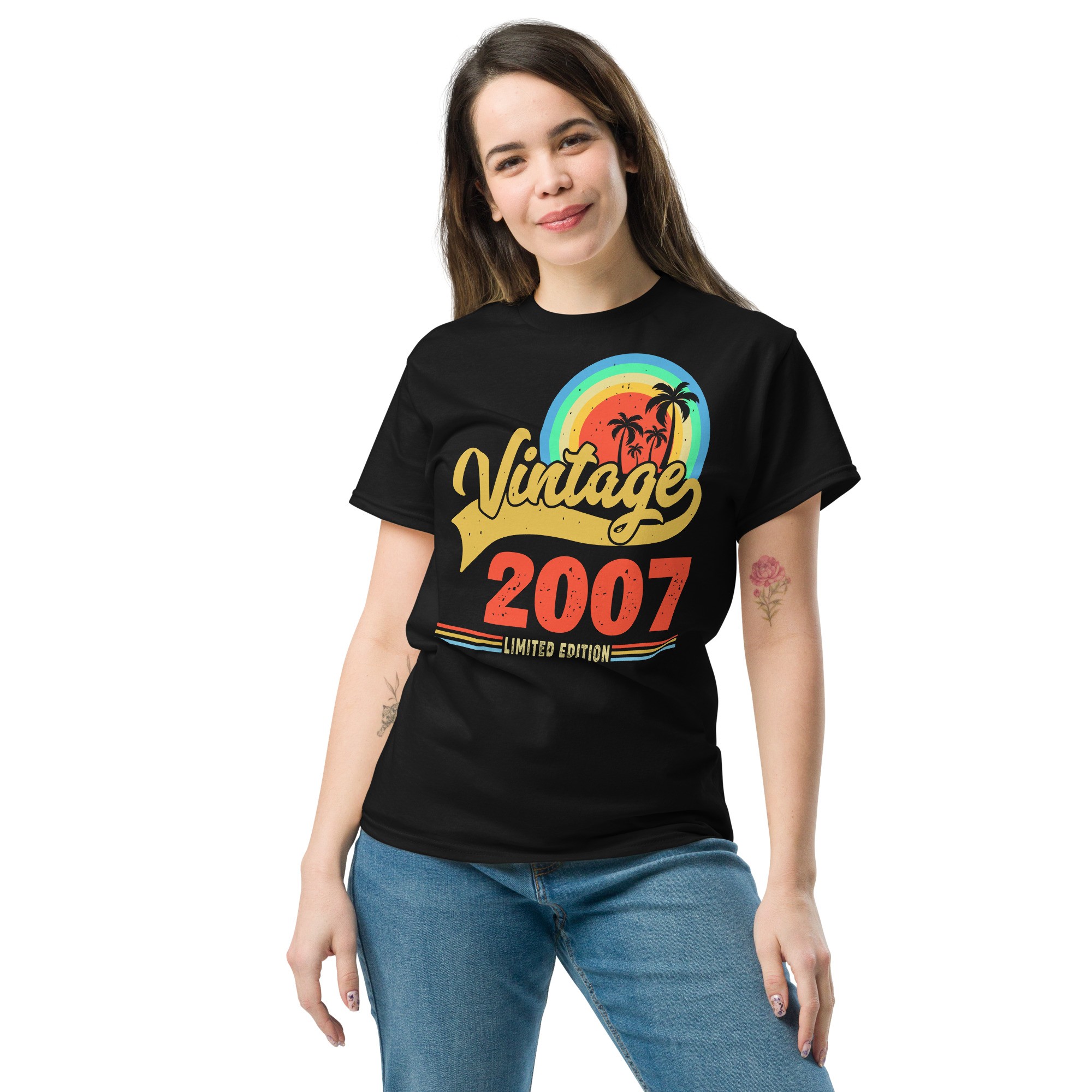 Vintage 2007 Limited Edition Birthday T-shirt Gifts