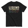 Legend Since 2007 T-shirts Birthday Gifts
