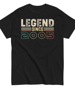 Legend Since 2005 T-shirts Birthday Gifts