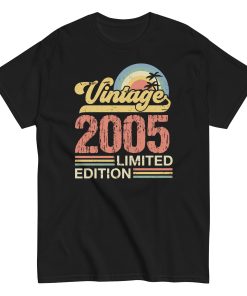 Vintage 2005 Limited Edition Birthday Gift T-shirts