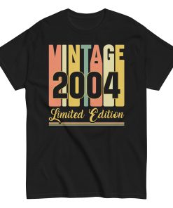 Vintage 2004 Limited Edition T-shirt Birthday T Shirts