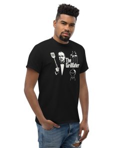 The Grillfather BBQ T-shirt For Dad Funny BBQ T shirts