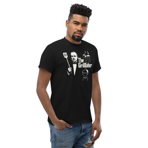 The Grillfather BBQ T-shirt For Dad Funny BBQ T shirts