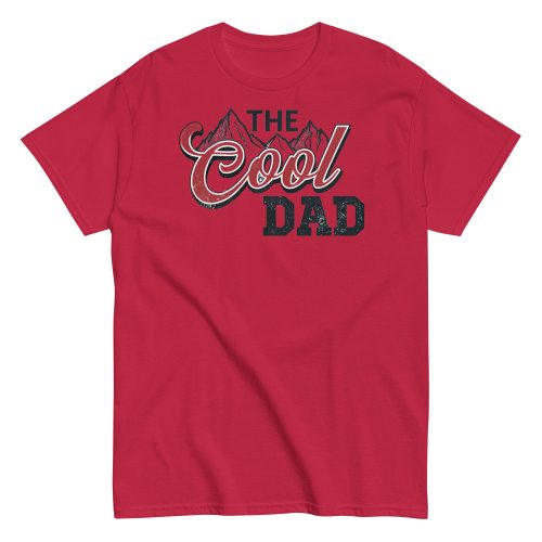 The Cool Dad T Shirt Beer Style T-shirt Gift For Dads