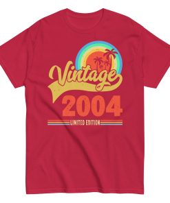 Vintage 2004 Limited Edition Birthday T-shirts