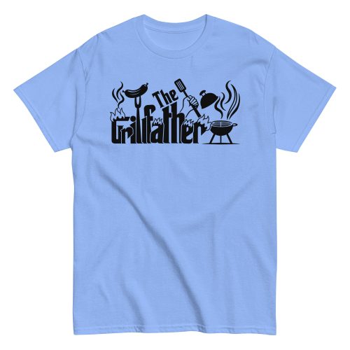 The Grillfather BBQ T shirt Gift For Dad Barbecue T-shirt