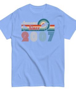 Awesome Since 2007 Birthday T-shirt Gift Idea