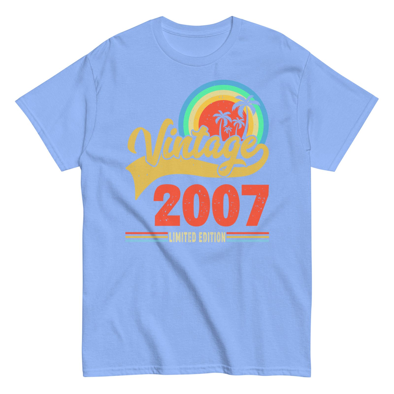 Vintage 2007 Limited Edition Birthday T-shirt Gifts