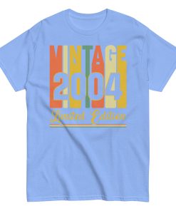 Vintage 2004 Limited Edition T-shirt Birthday T Shirts